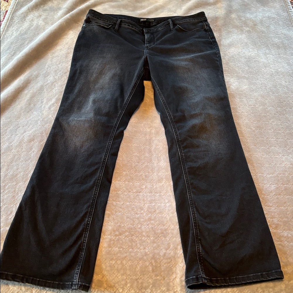 Simply Vera Vera Wang Mid Rise Bootcut Jeans - Black